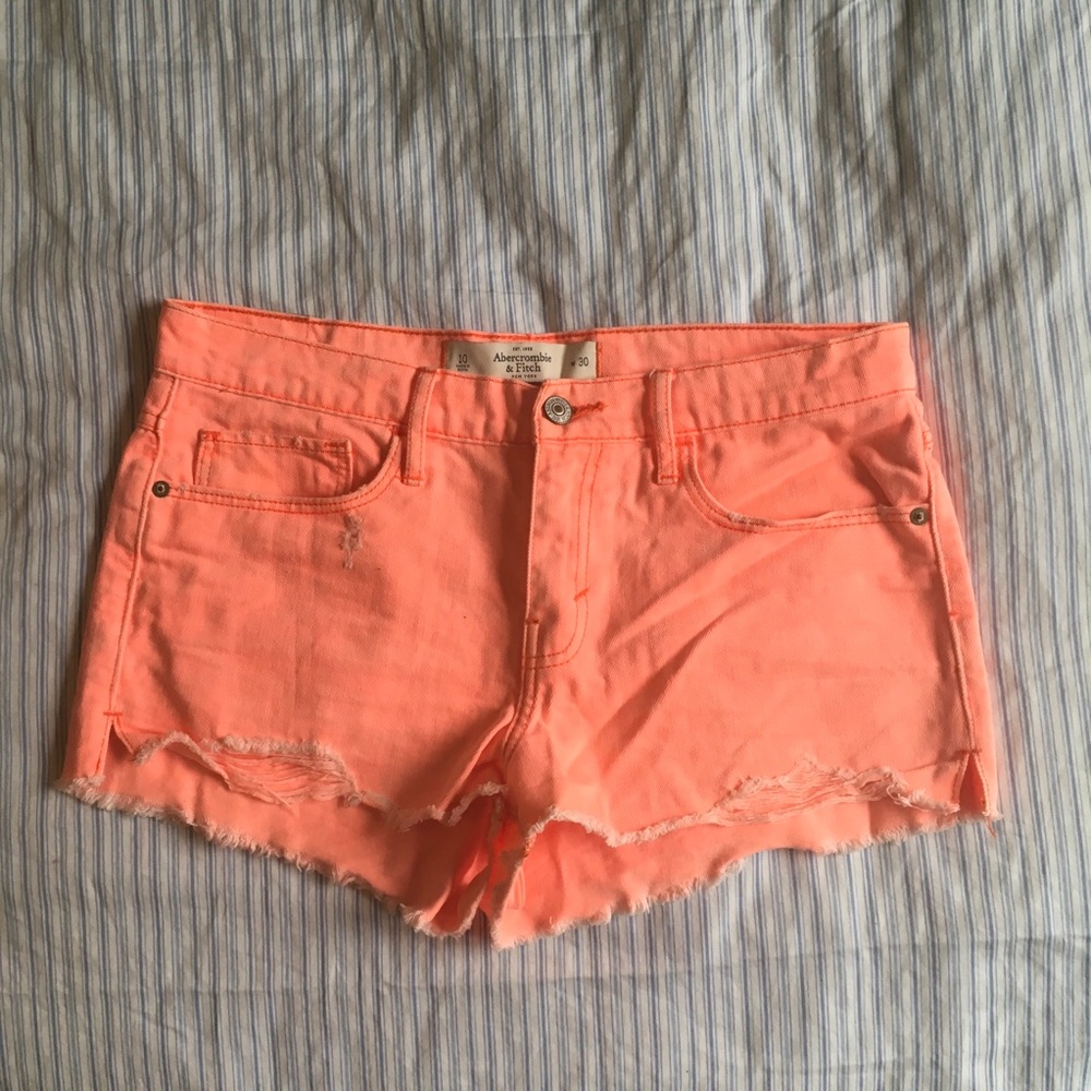 A&F Denim Shorts!